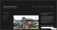 Desktop Screenshot of hellhoundsairsoft.com